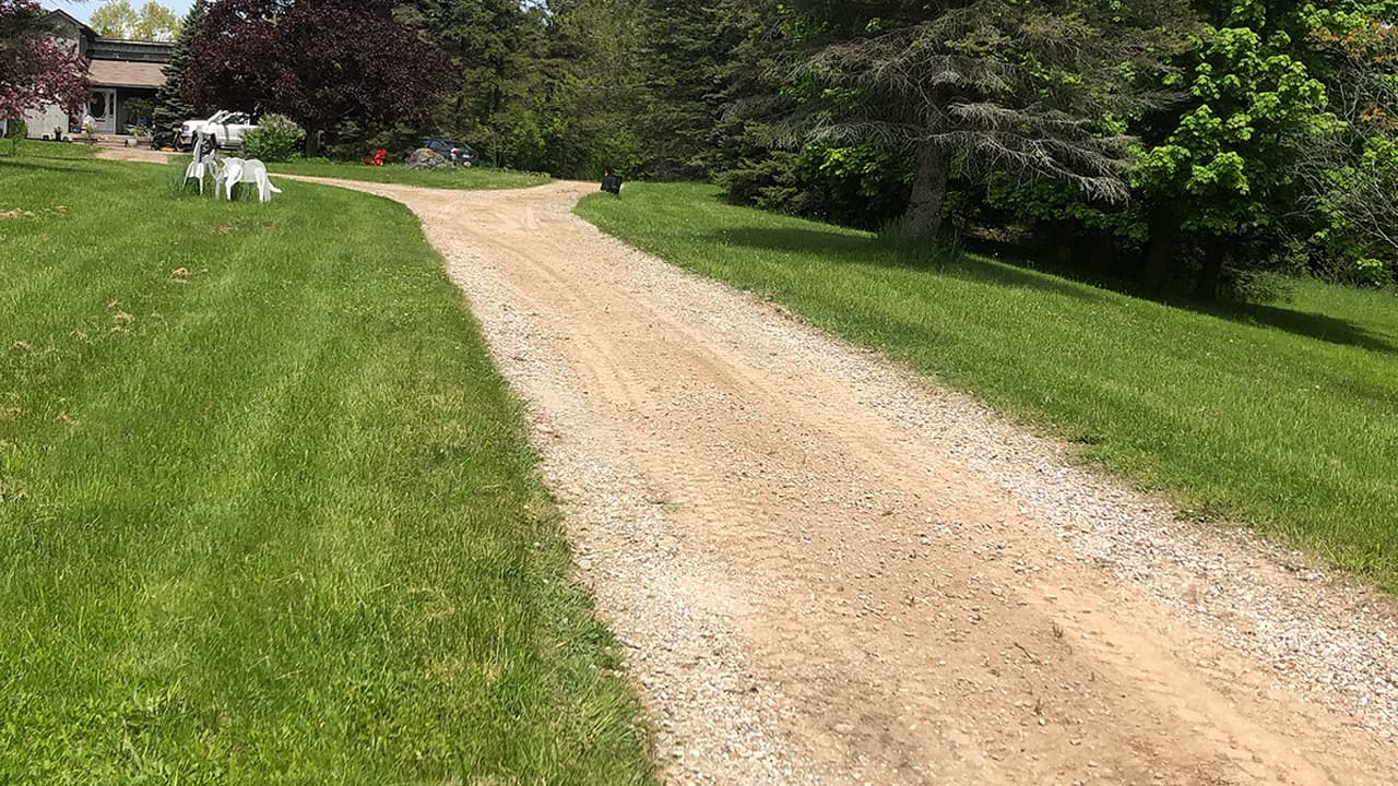 Mono Driveway Re-Grade