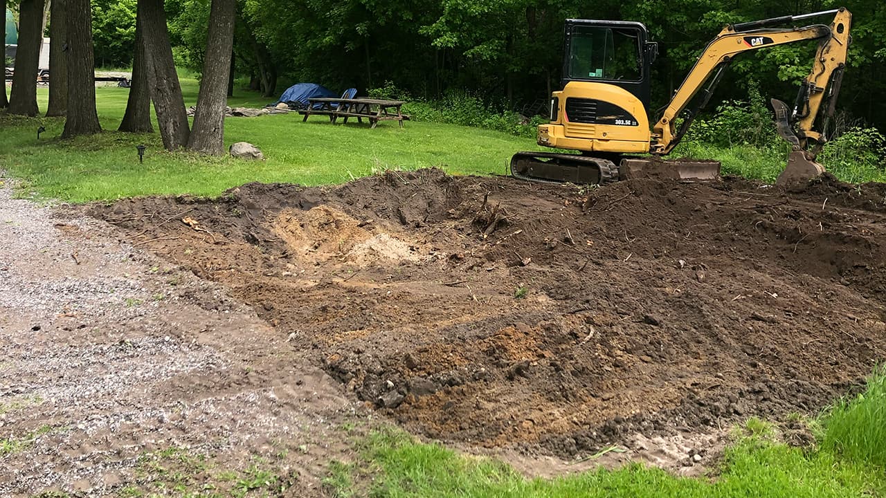 Mono Driveway Re-Grade