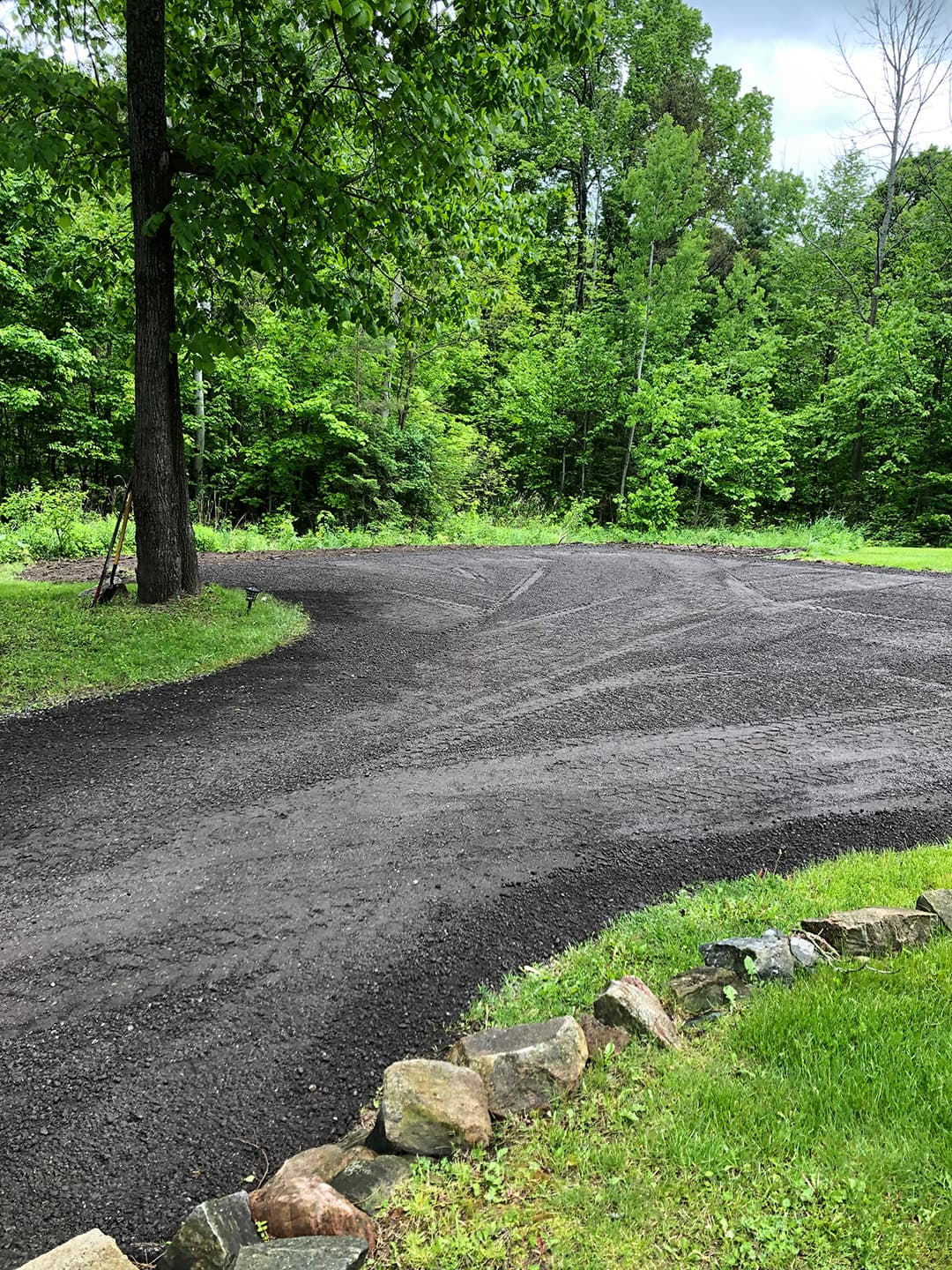 Mono Driveway Expansion & Armour Stone