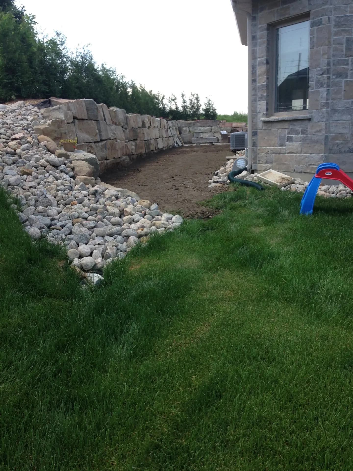 Armour Stone Retaining Walls