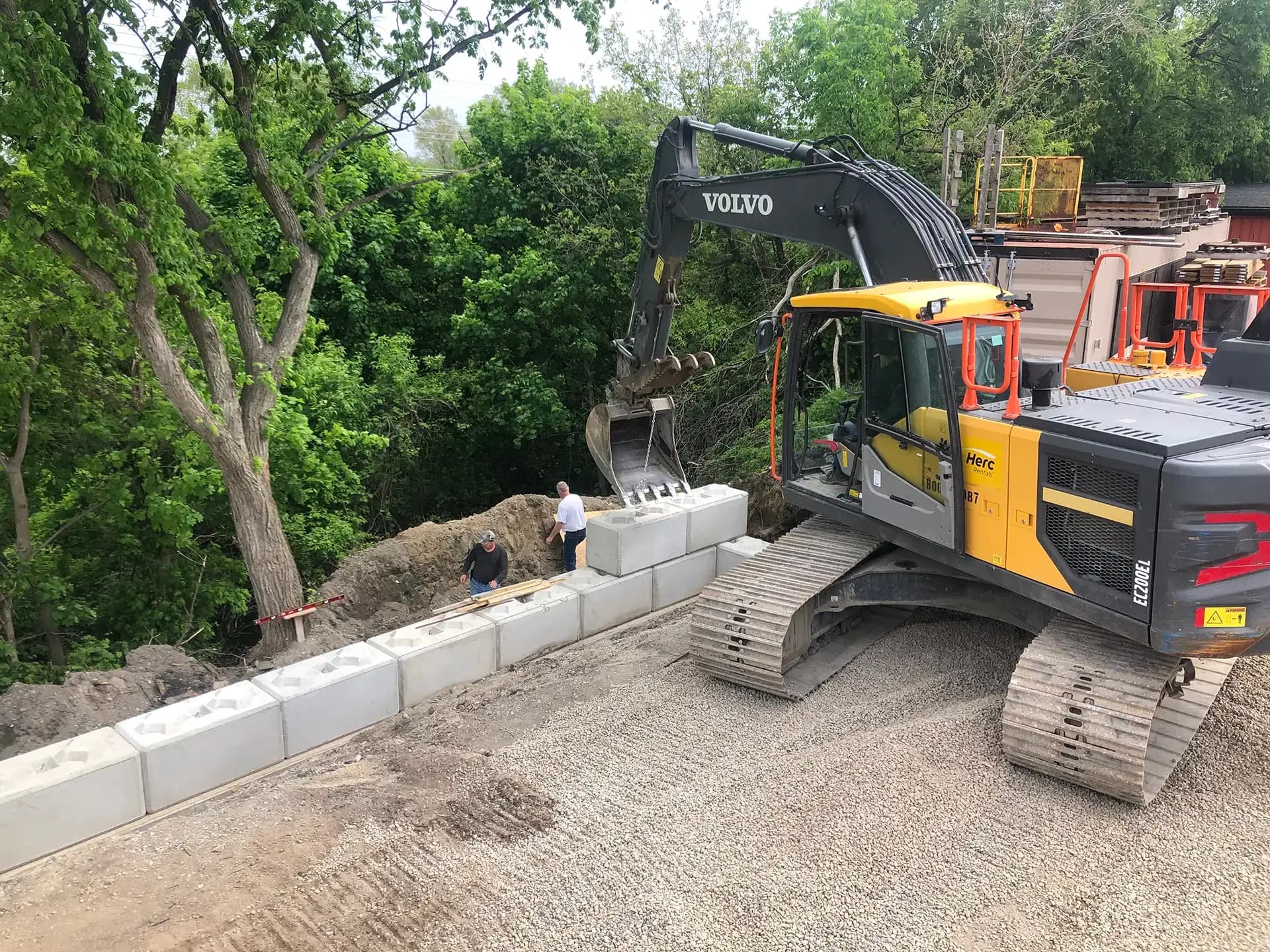 Retaining Wall Construction